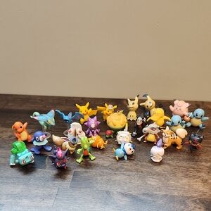 Set Of 27 Pokemon Figurines